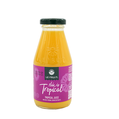 BW.J- Nước ép Tropical - Tropical Juice Le Fruit 260ml ( Bottle )