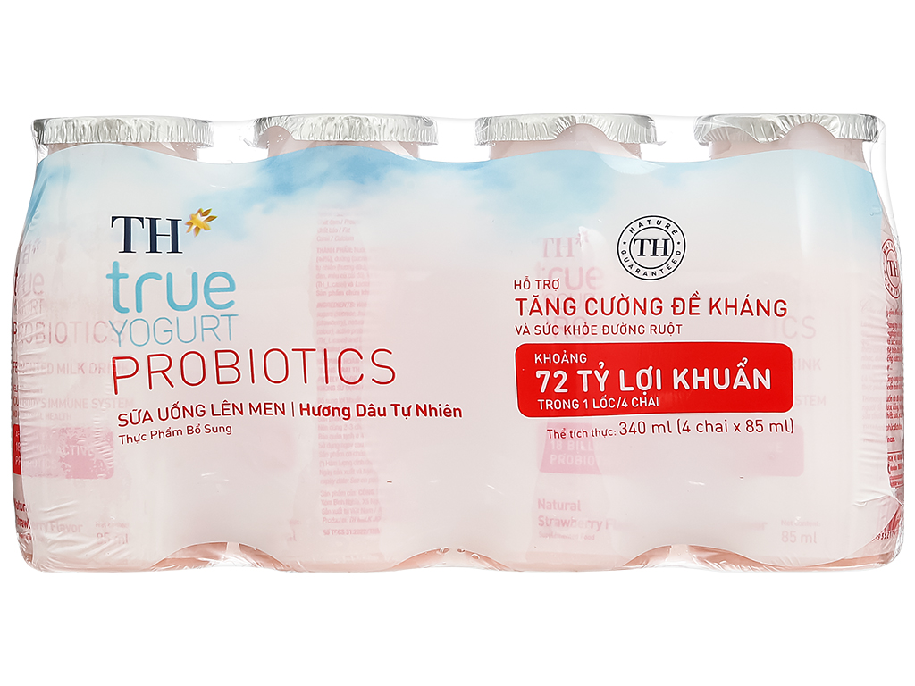 DY- Strawberry Flavor Drinking Yogurt TH True Milk 85ml