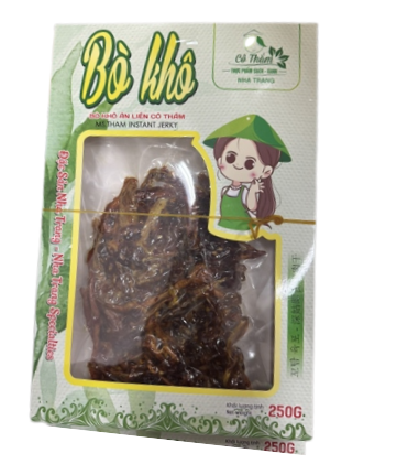 SN- Instant Beef Jerky Ms.Tham 250g T10