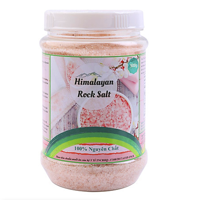 SD- Himalayan Pink Salt PP 500g (Hạt nhỏ) T4