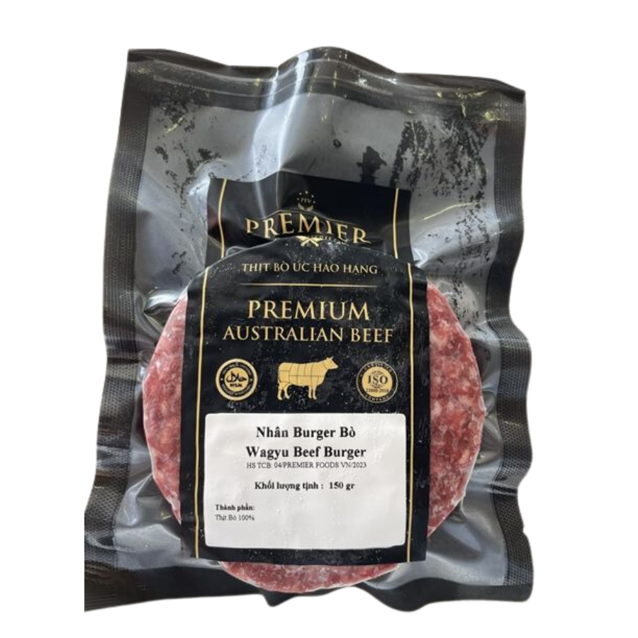 ME.B- Wagyu Beef Burger Premier Boucherie 150g T7