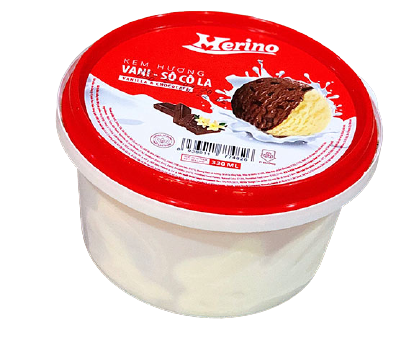 IC- Vanilla Chocolate Ice Cream Merino 330ml ( Box )
