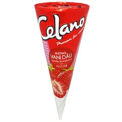 IC- Vanilla Strawberry Ice Cream Celano 100g ( pcs )