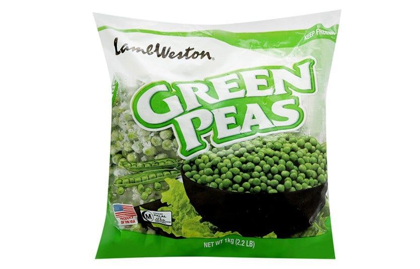 VEF- đậu cấp đông lamb weston 1kg - Green Peas Lambweston 1Kg ( Pack )