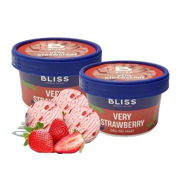 IC- Nagare Strawberry Ice Cream Bliss Gelato 80ml T8