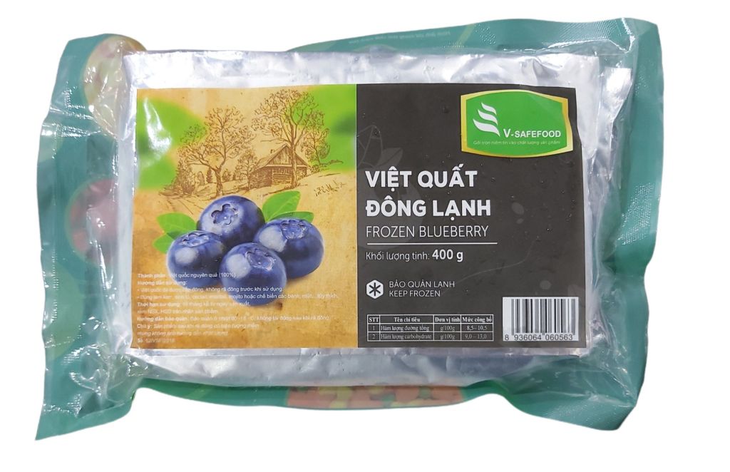 VEF- Frozen Blueberry V-Safefood 400g