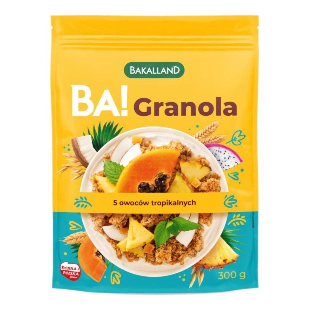 GR.G- 5 Tropica Ba! Granola Bakalland 300g T6