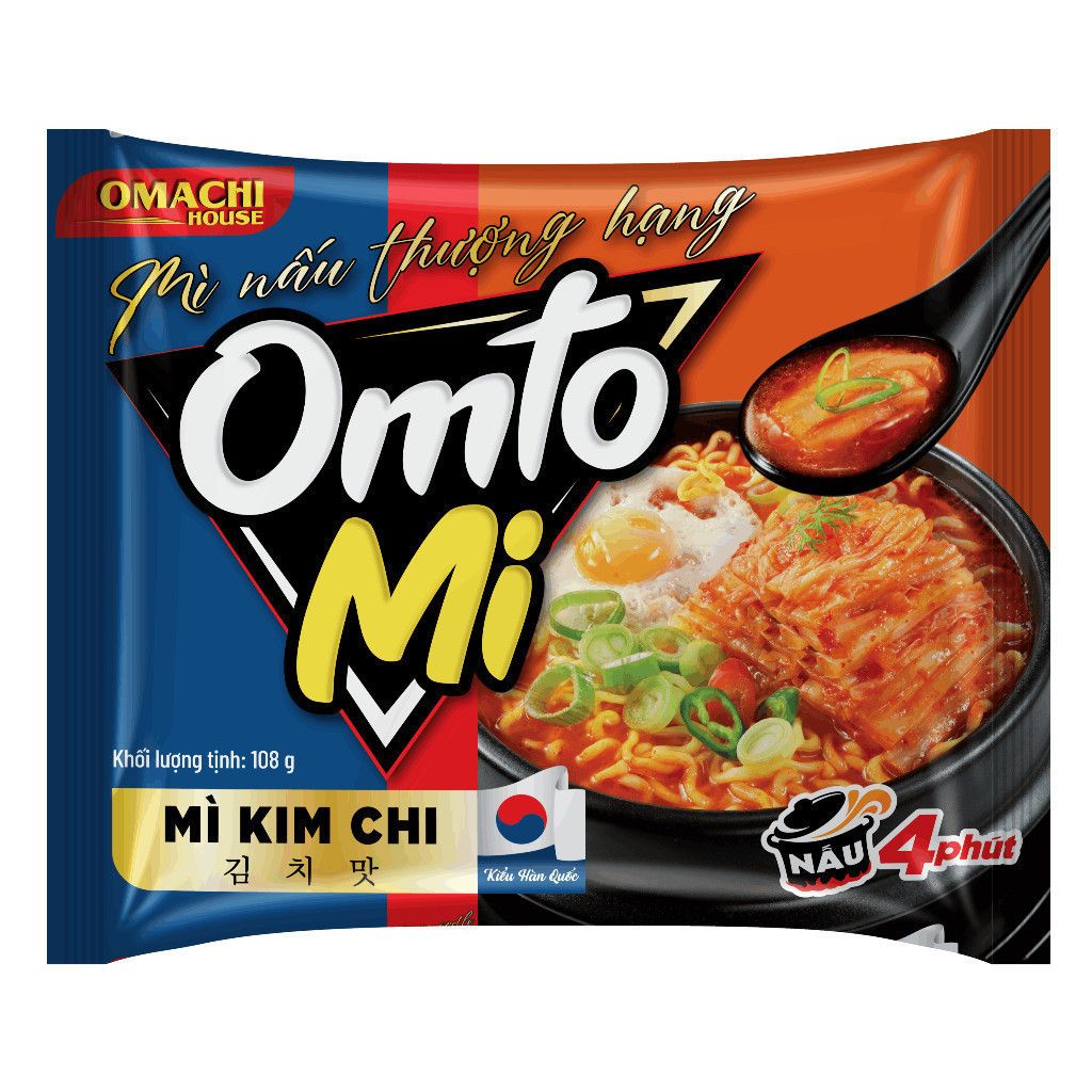 GR.NO- Kimchi Noodles OmtoMi Omachi 16x108g