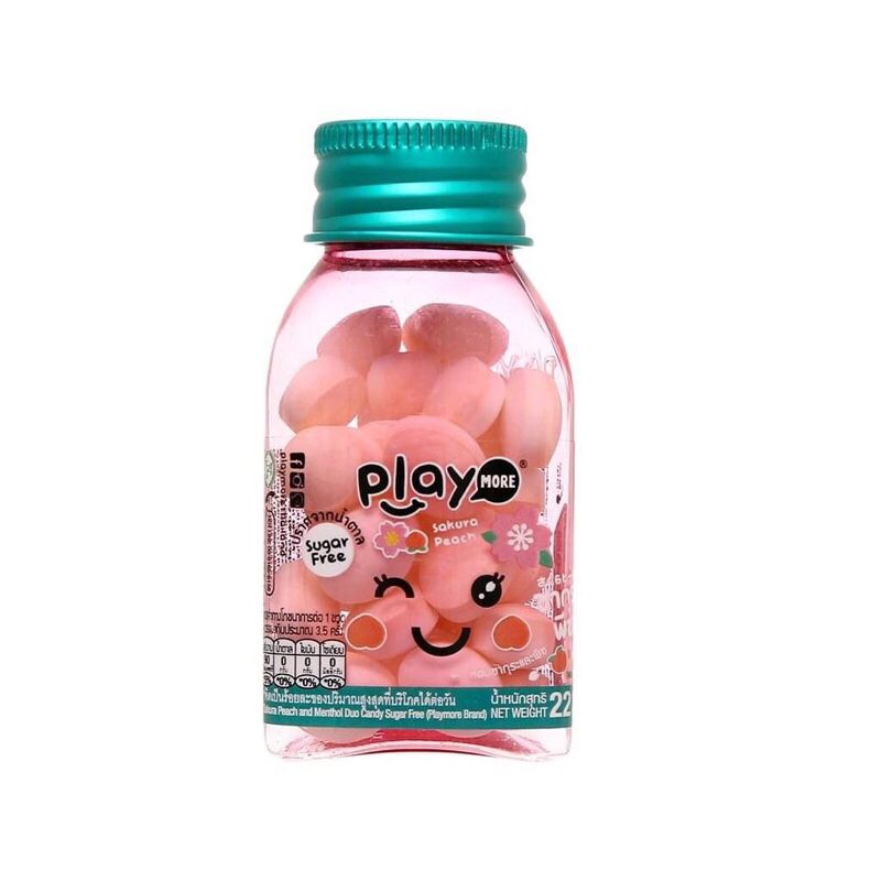 SN.CD- Diet Sugar & Berries Flavored Candy Playmore 22g