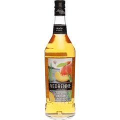SR- Peach Syrup Vedrenne 1L