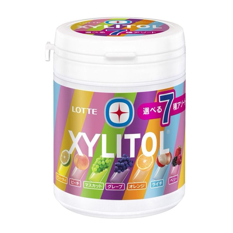 SN.CD- Mixed Fruits Gum Xylitol Lime Mint 145g