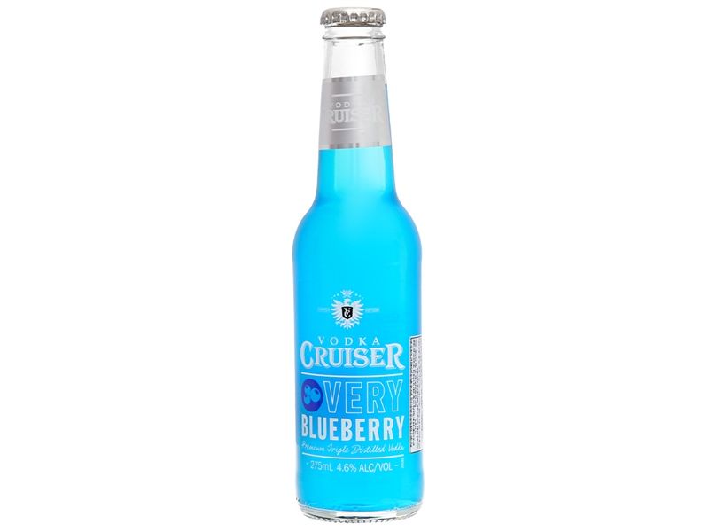 WI.V- Vodka Cruiser Very Blueberry 4.6% 275ml (Bottle)