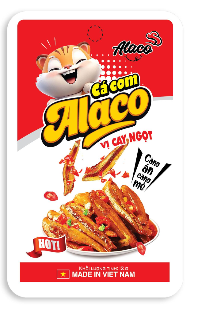 SN- Sweet Spicy Flavor Instant Anchovy Alaco 12g T5