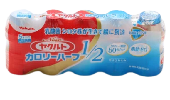 DY- Less Sugar Drinking Yogurt Yakult 5*65ml T4