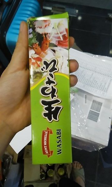 SS- Mù tạc xanh Aunt Michelle 43g - Wasabi Paste ( Tube )