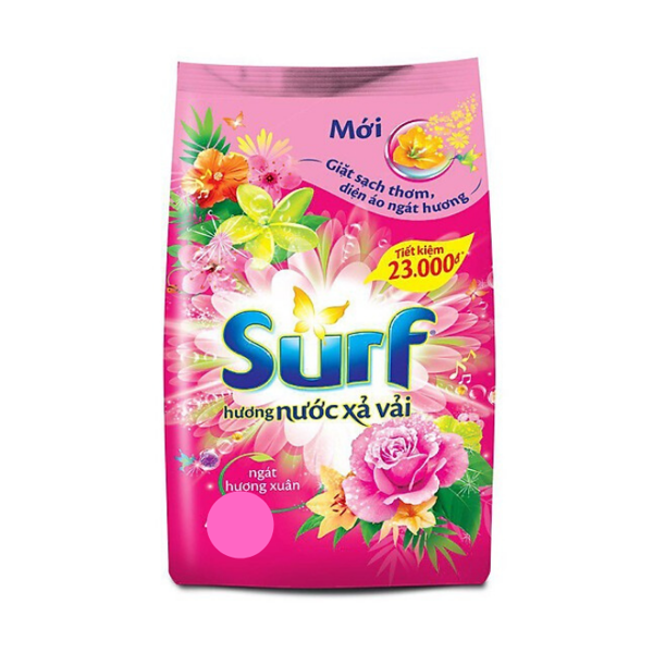 PU.H- Suft Bột Giặt Gói 400g - Washing Powder Premium Surf 400g ( pack )