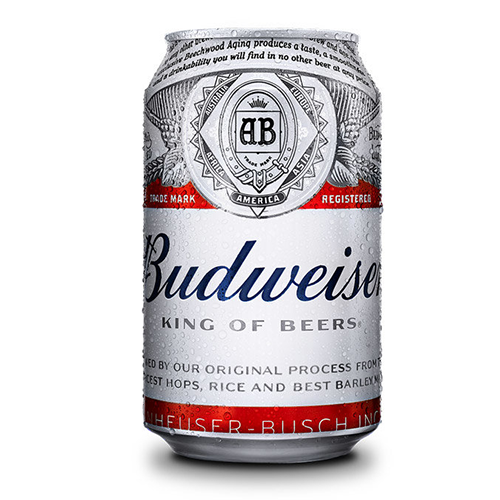 BBI- Beer Budweiser 330ml ( Tin )