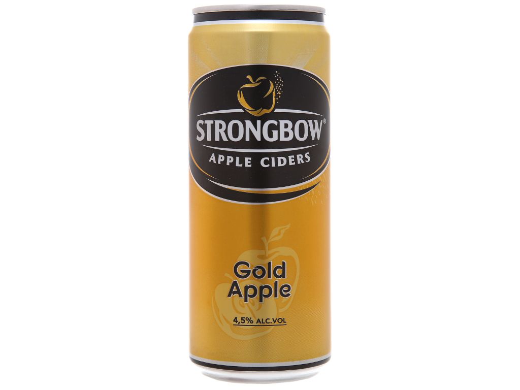 BBI- Gold Apple Strongbow 330ml ( Can )