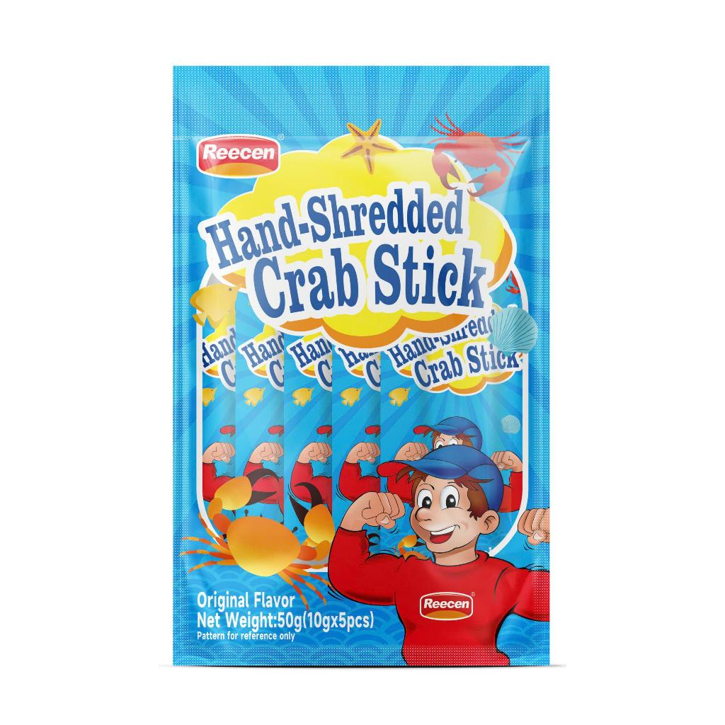 ME.CC- Original Flavor Hand-Shredded Crab Stick Reecen (10gx5pcs) 50g