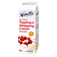DA.W- Whipping Cream Non-dairy Topping Nabella 1L T1