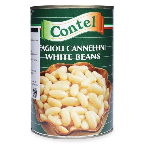 VET- Đậu trắng Contel 400g - White Beans ( tin )