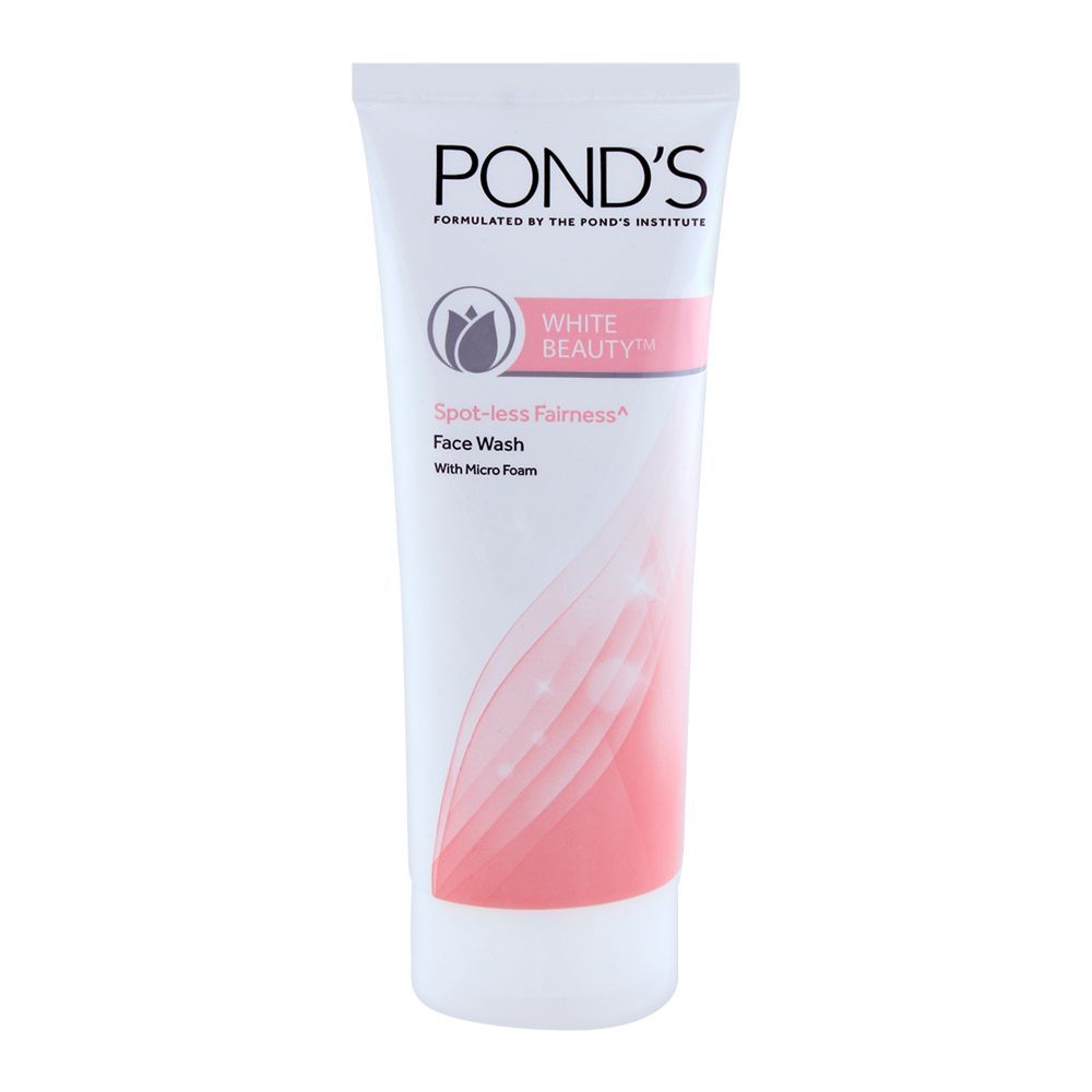 PU-White Beauty Facial Cleanser Pond's 50g (Bottle)