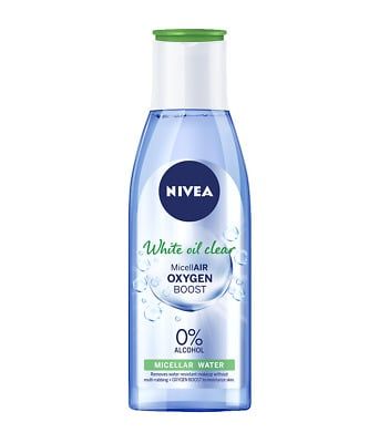 PU-White Oil Clean Micellar Water Nivea 200ml (bottle)