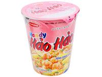 NDI- Mì ly tôm chua cay Hảo Hảo 67g - Hot & Sour Shrimp Noodle Handy (Hộp)