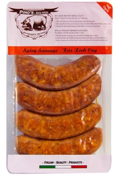 ME.SS- Xúc xích Ý cay 4/360g - Italia Spicy Sausage 4/360g