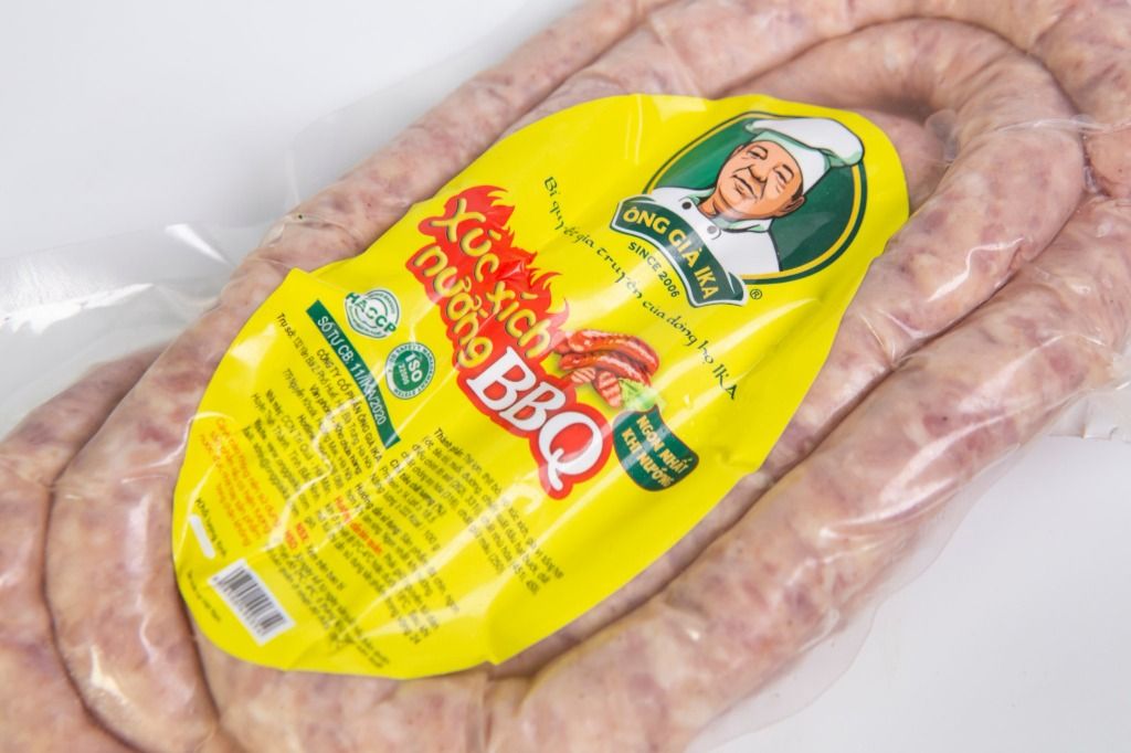 ME.SS- xúc xích Klobasa 250g - Klobasa Sausage Ông Già IKA 250g ( pack )