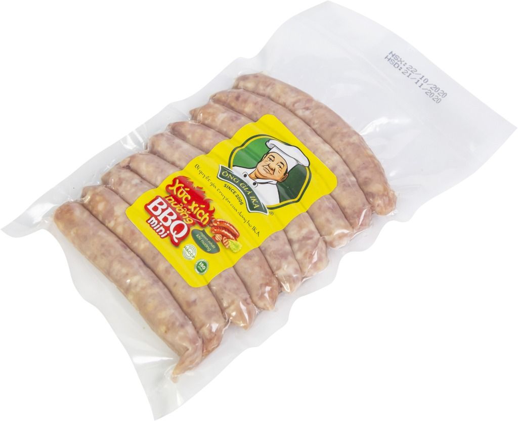 ME.SS- Xúc xích mini Klobasa - Mini Klobasa Sausage Ông Già IKA 250g ( pack )