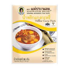 SS- Cà ri Thái vàng - Yellow Curry Paste Thailand 50g ( Pack )