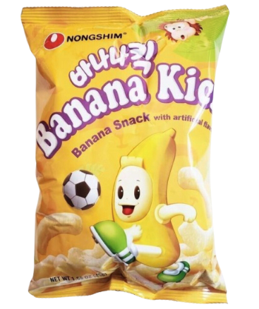 SN- Banana Kick Snack Nongshim 45g T8
