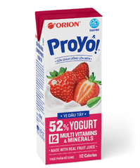DY- Strawberry Flavor Drinking Yogurt Proyo Orion 180ml T8