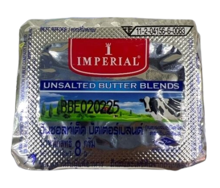 DA.B- Unsalted Butter Imperial 10pcs x 8g T8