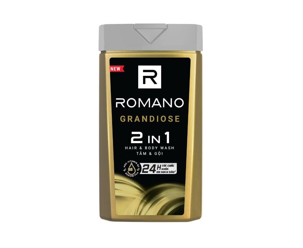 PU-Tiêu dùng. Grandiose Shower Gel 2IN1 Romano 180g