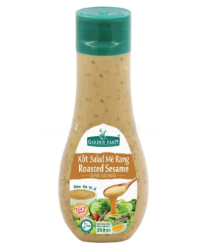 Xt salad m rang Roasted Sesame Dressing Golden Farm 250ml - Moonmilk   MOONMILK - PREMIUM IMPORTED FOOD MARKET