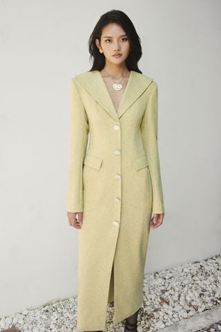 Rafle Wool-blend Tweed Dress