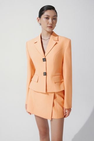 Anders Single-breasted Jacket - Anders Mini Wrap Skirt