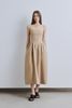 Grace Linen-blend Midi Dress