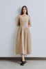 Grace Linen-blend Midi Dress