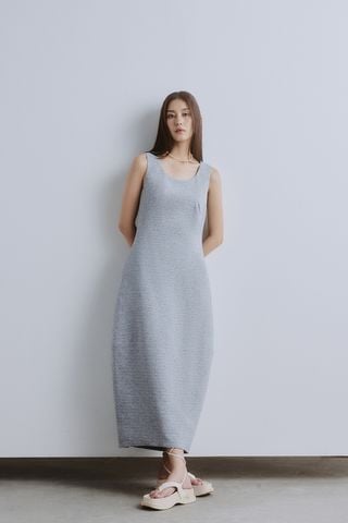 Hydra Wool Blend Midi Dress