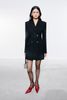 Spencer Metalic Wool-blend dress