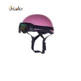 Mũ bảo hiểm 1/2 (mũ nửa đầu) kính UV B'color hồng - BK 01
