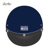 Mũ bảo hiểm quảng cáo nửa đầu woods land