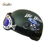 Mũ bảo hiểm me máy (nửa đầu) Kính Thời Trang Chính Hãng B'COLOR