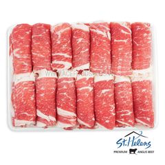 GẦU BÒ MỸ BLACK ANGUS - ST. HELENS THÁI LÁT 500gr