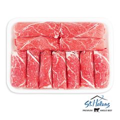 NẠC VAI BÒ MỸ BLACK ANGUS - ST. HELENS THÁI LÁT 500gr