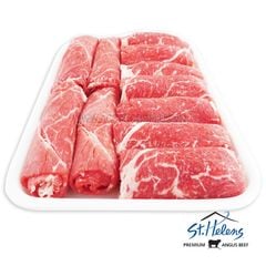 NẠC VAI BÒ MỸ BLACK ANGUS - ST. HELENS THÁI LÁT 500gr