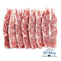 SƯỜN BÒ MỸ RÚT XƯƠNG  BLACK ANGUS - ST. HELENS 1KG